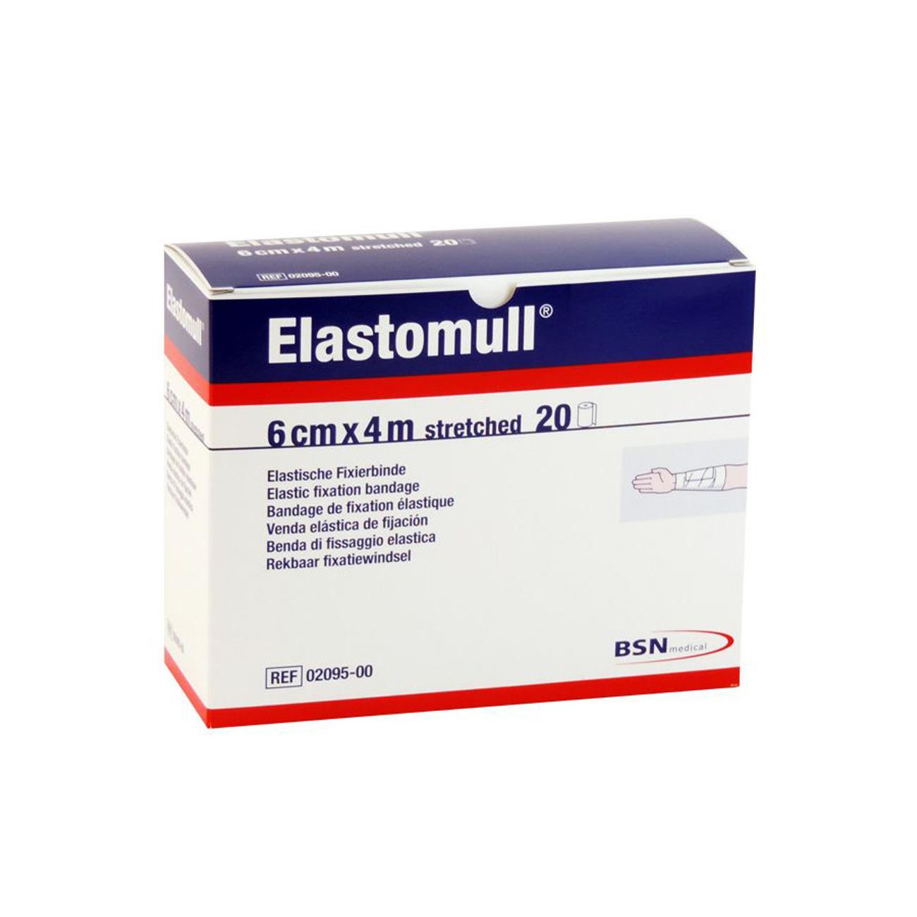 Elastomull 6 Cm X 4 M (20 Stück)
