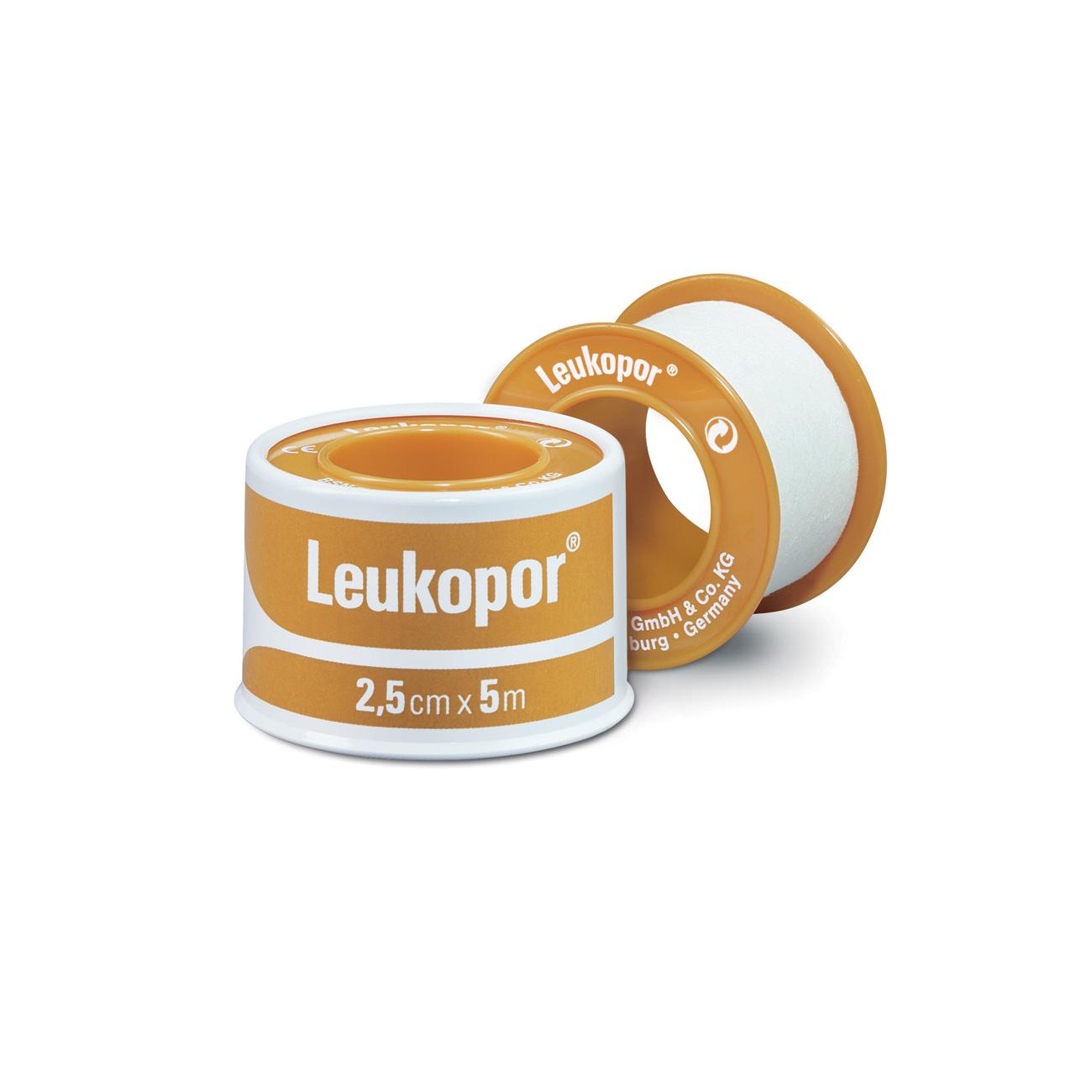 Leukopor 2,5 Cm X 5 M