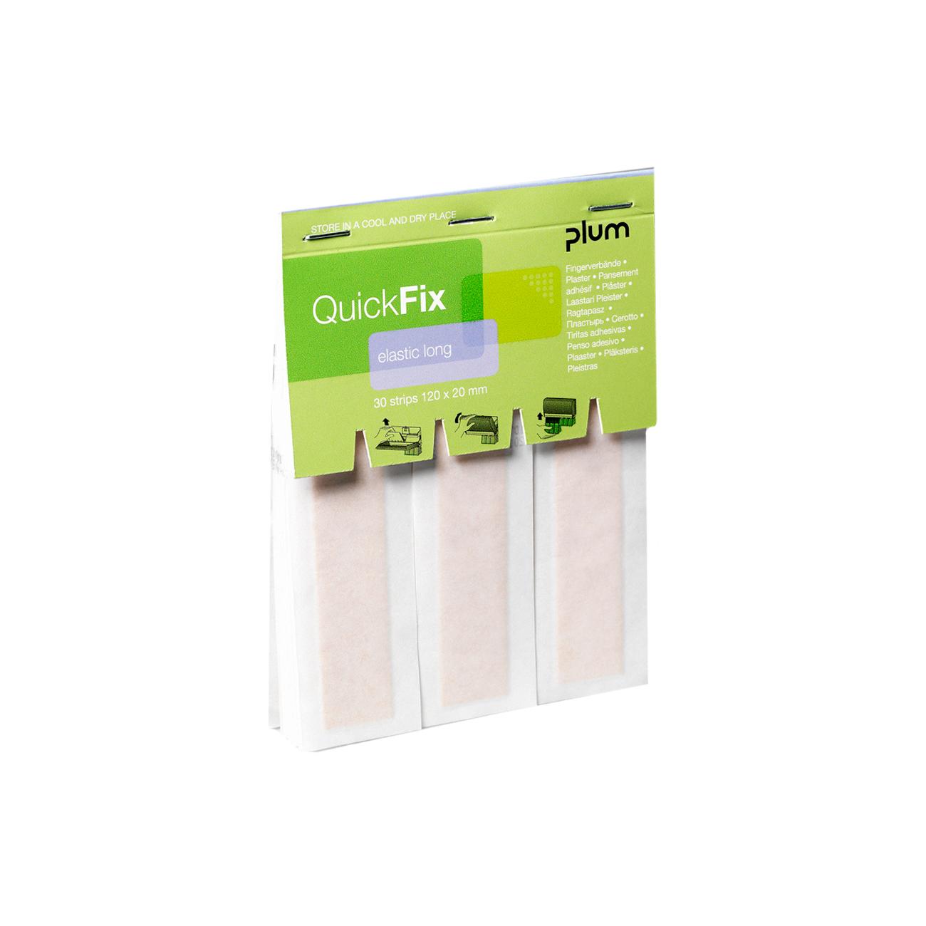 Plum QuickFix Elastic Long Pflasterrefill 30 Stück
