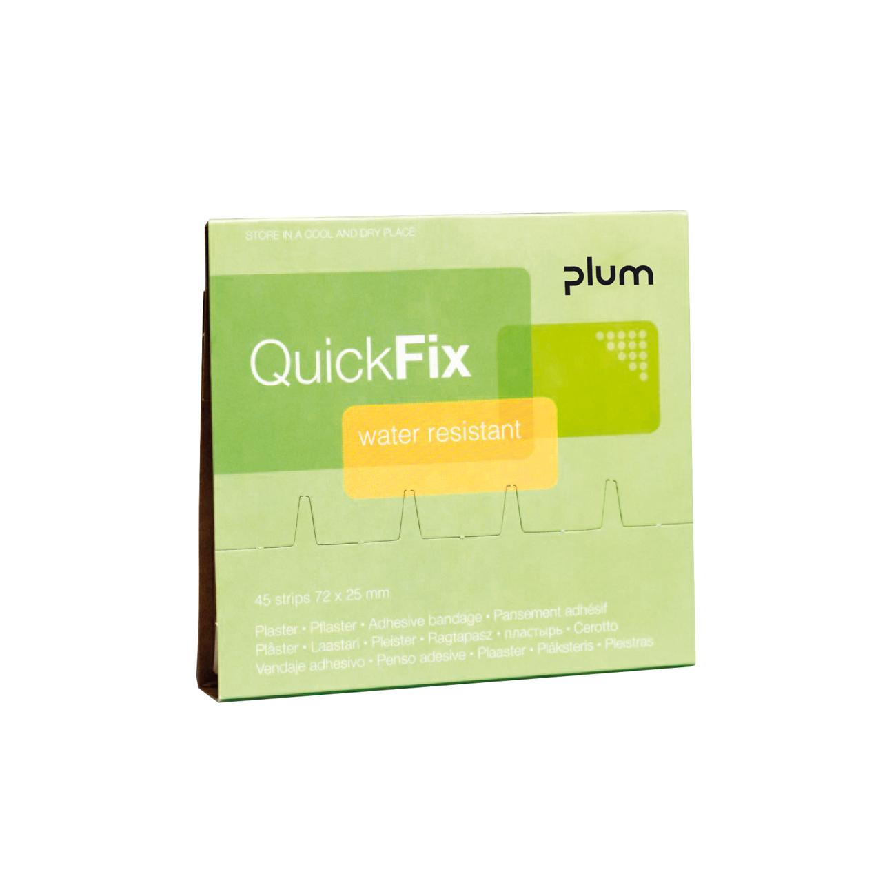 Plum QuickFix Water Resistant Pflasterrefill 45 Stück