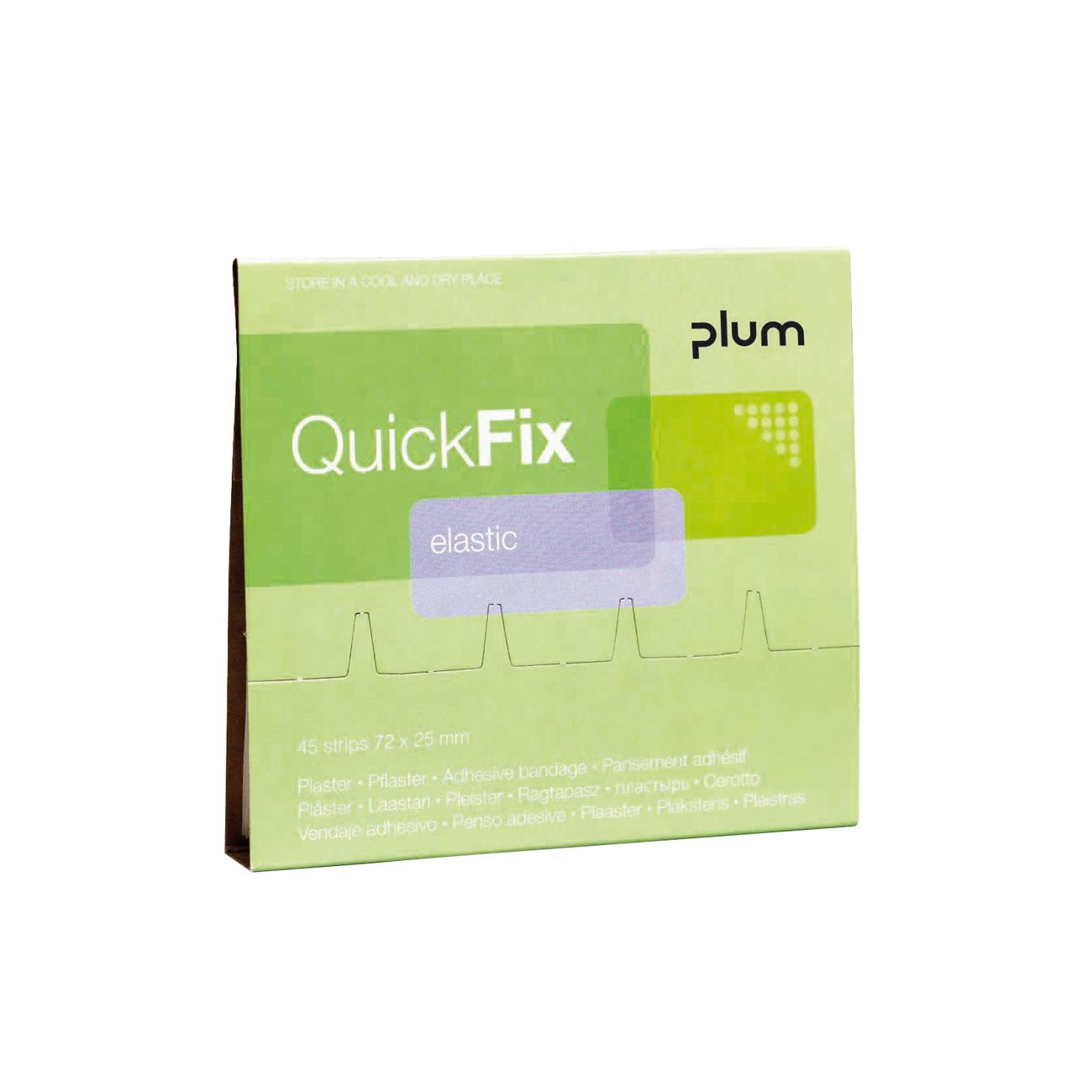 Plum QuickFix Elastic Pflasterrefill 45 Stück