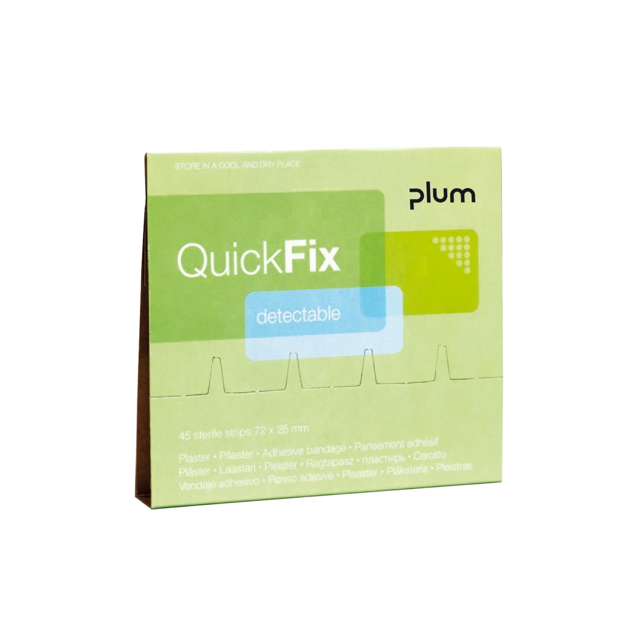 QuickFix Detectable Pflasterrefill 45 Stück