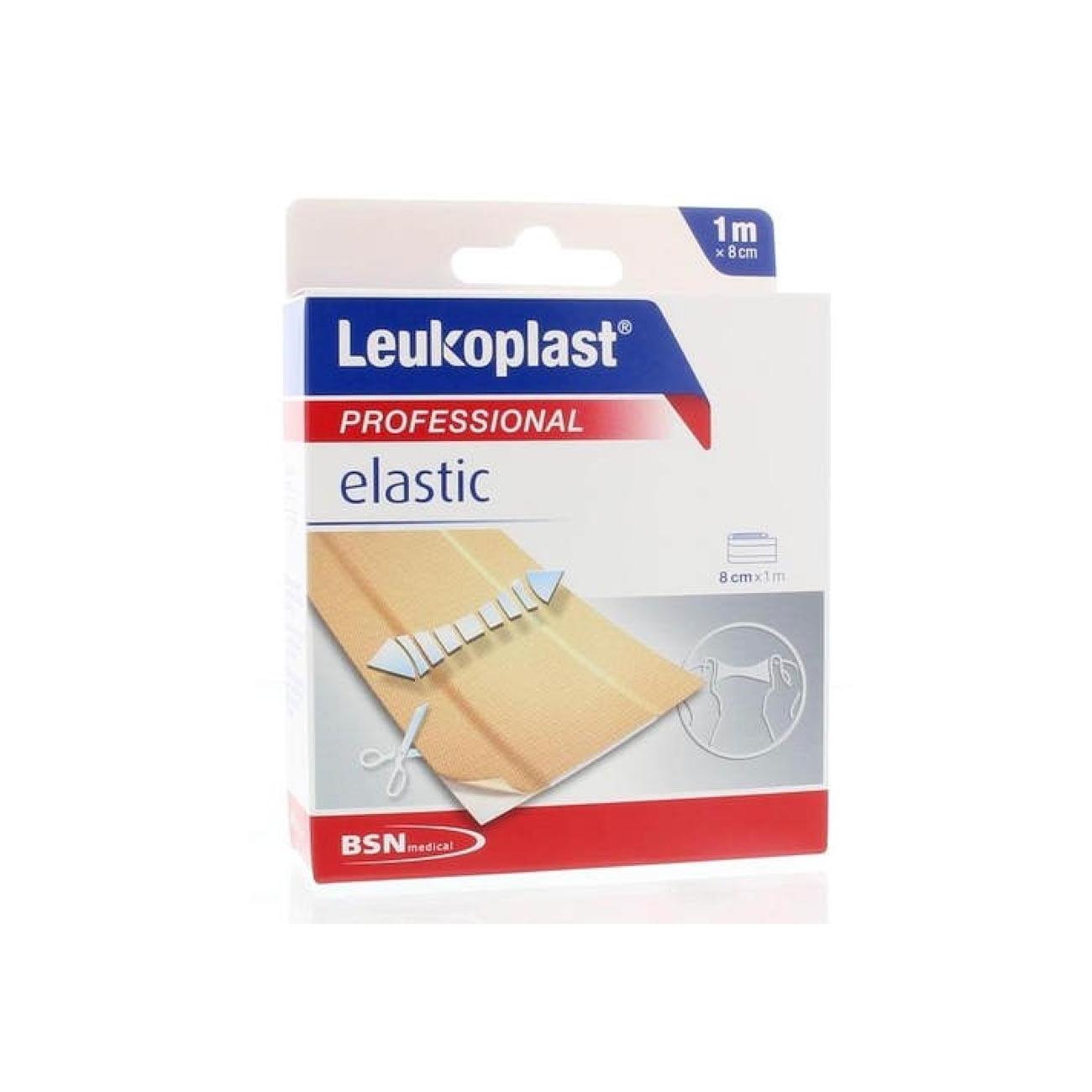 Leukoplast Elastic 8 Cm X 1 M