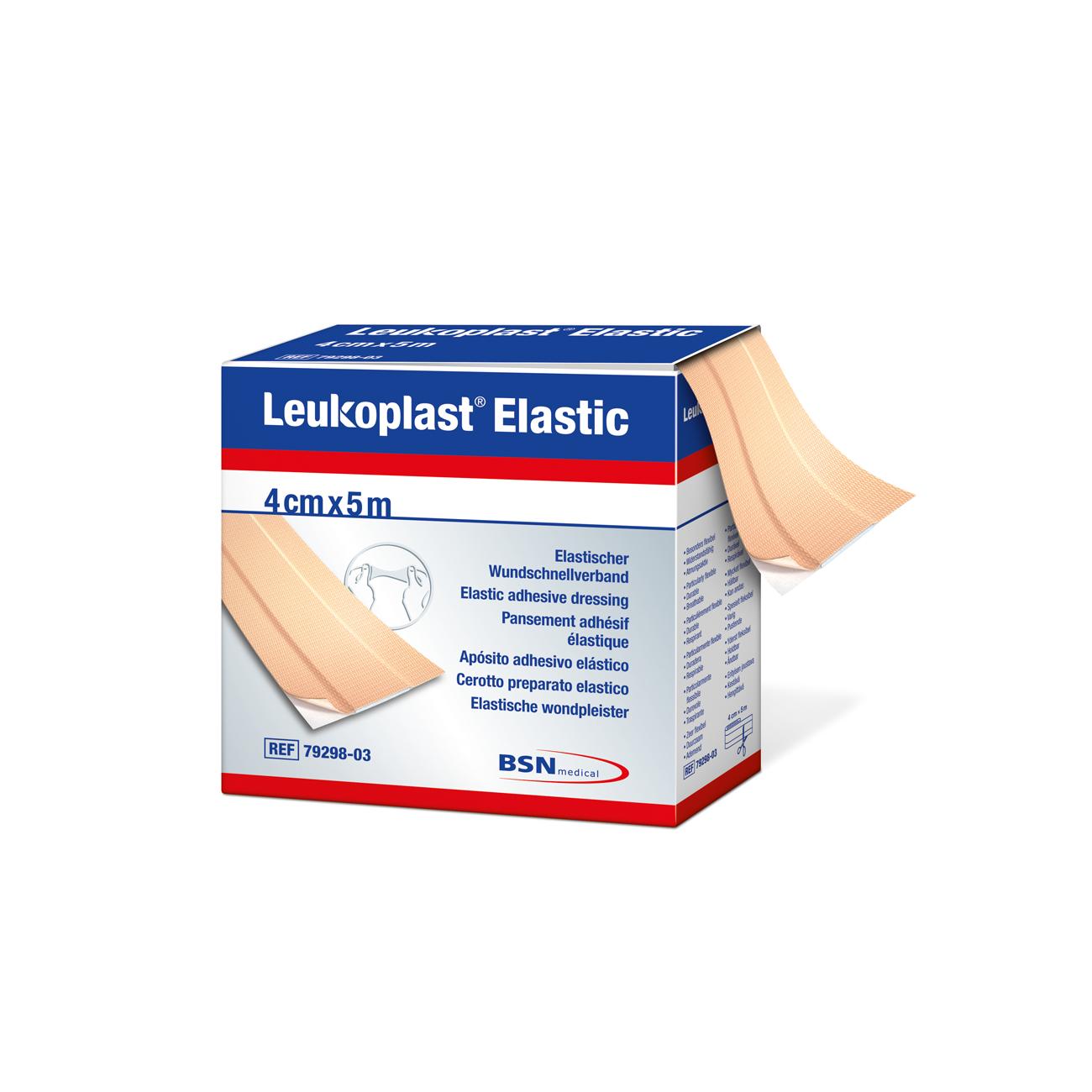 Leukoplast Elastic 6 Cm X 5 M