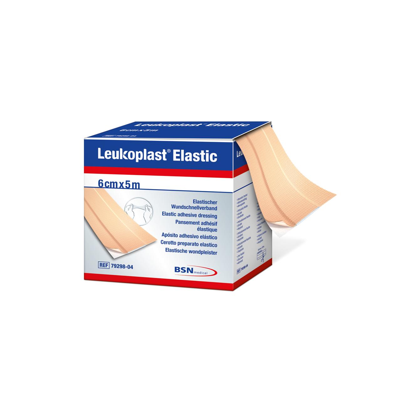Leukoplast Elastic 4 Cm X 5 M