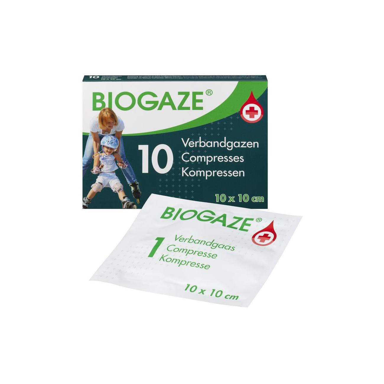 Biogaze 10 X 10 Cm (10-Pack)