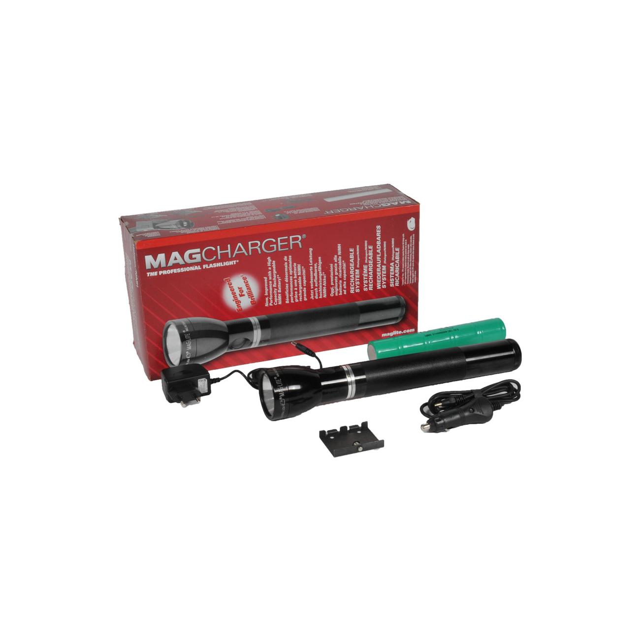 Maglite Magcharger  12V Und 220 V Aufladbare Taschenlampe