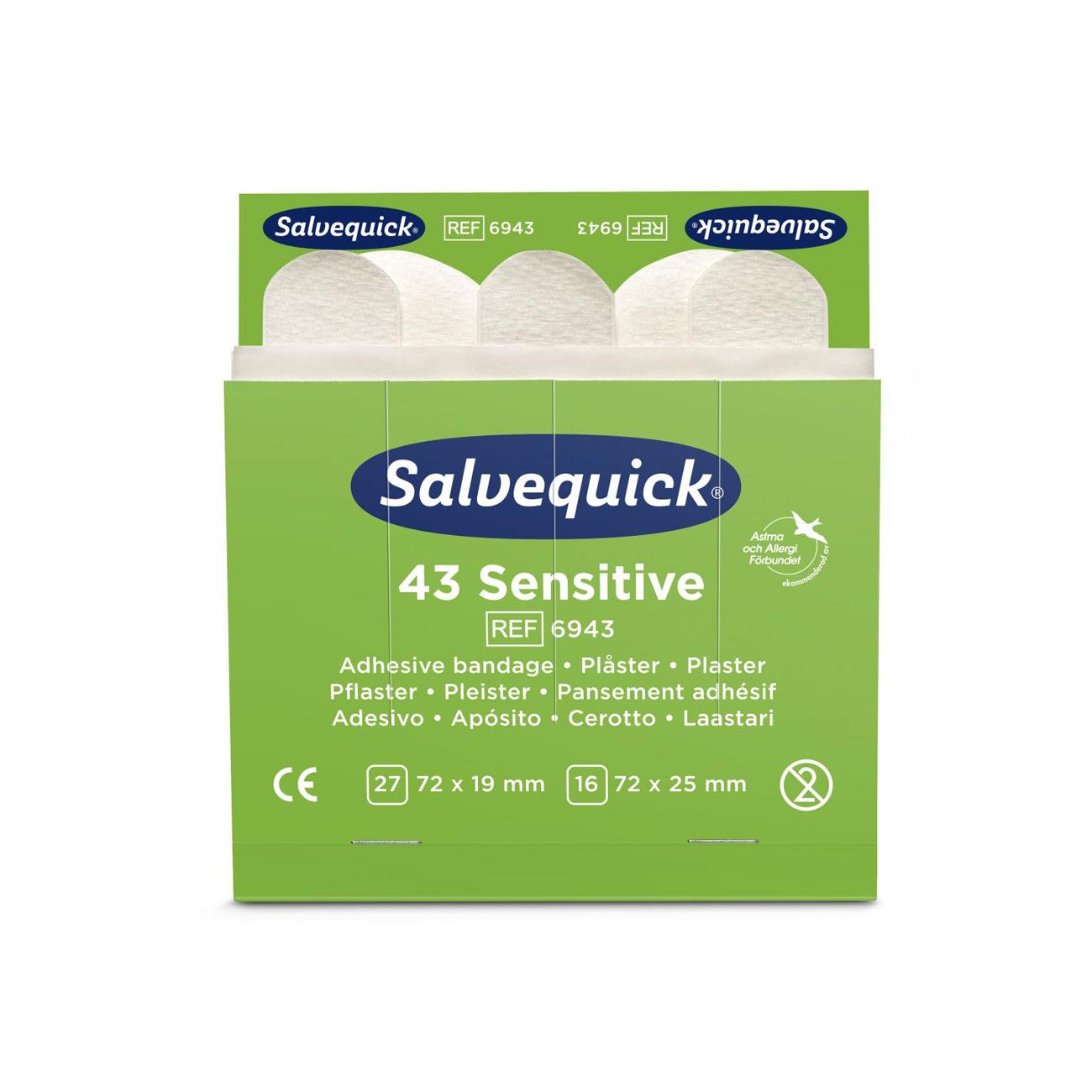 Salvequick Nachfüllung Non Woven Pflaster