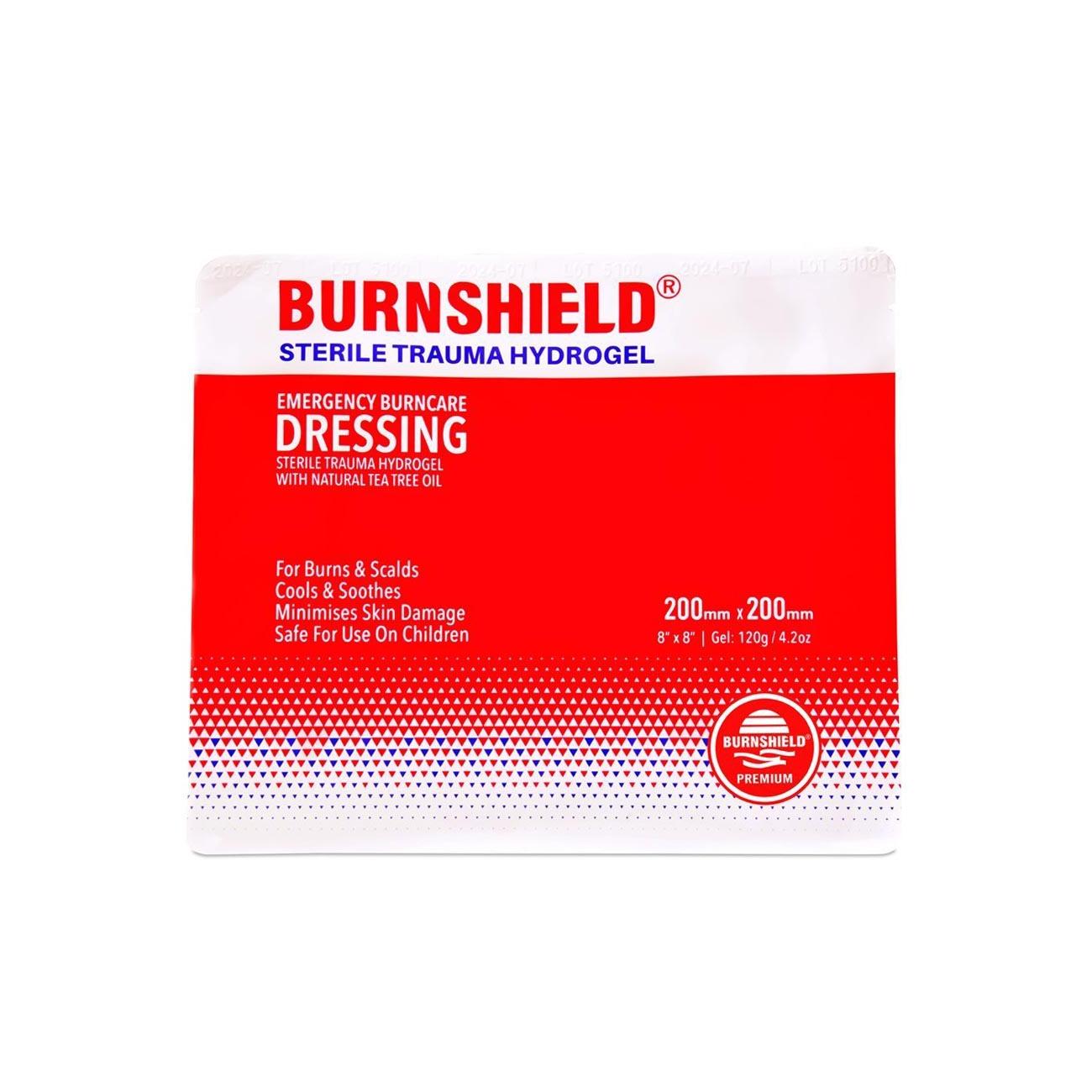 Burnshield Brandwundengel Kompresse 20 X 20 Cm