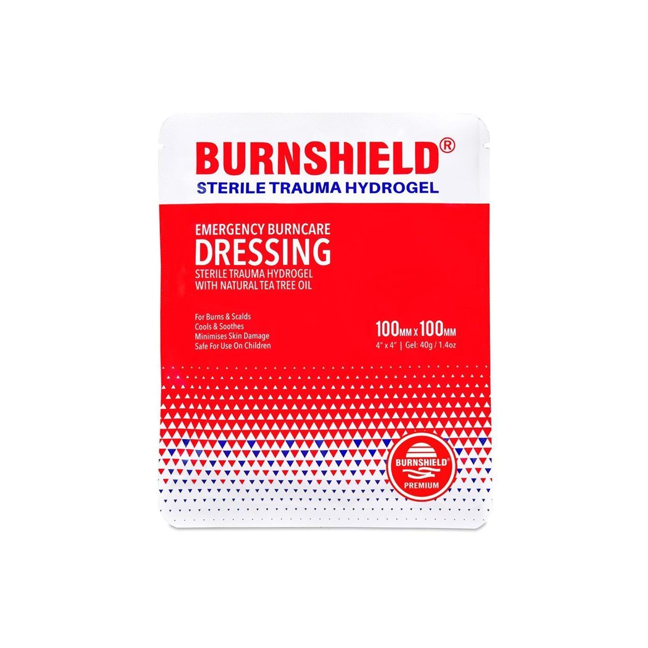 Burnshield Brandwundengel Kompresse 10 X 10 Cm