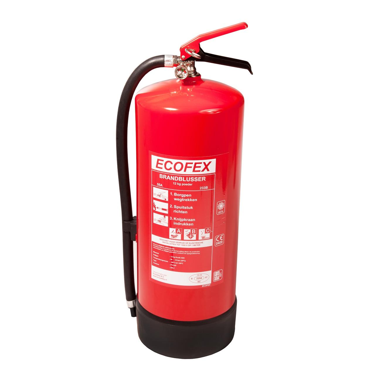 Pulverlöscher Ecofex 12 Kg