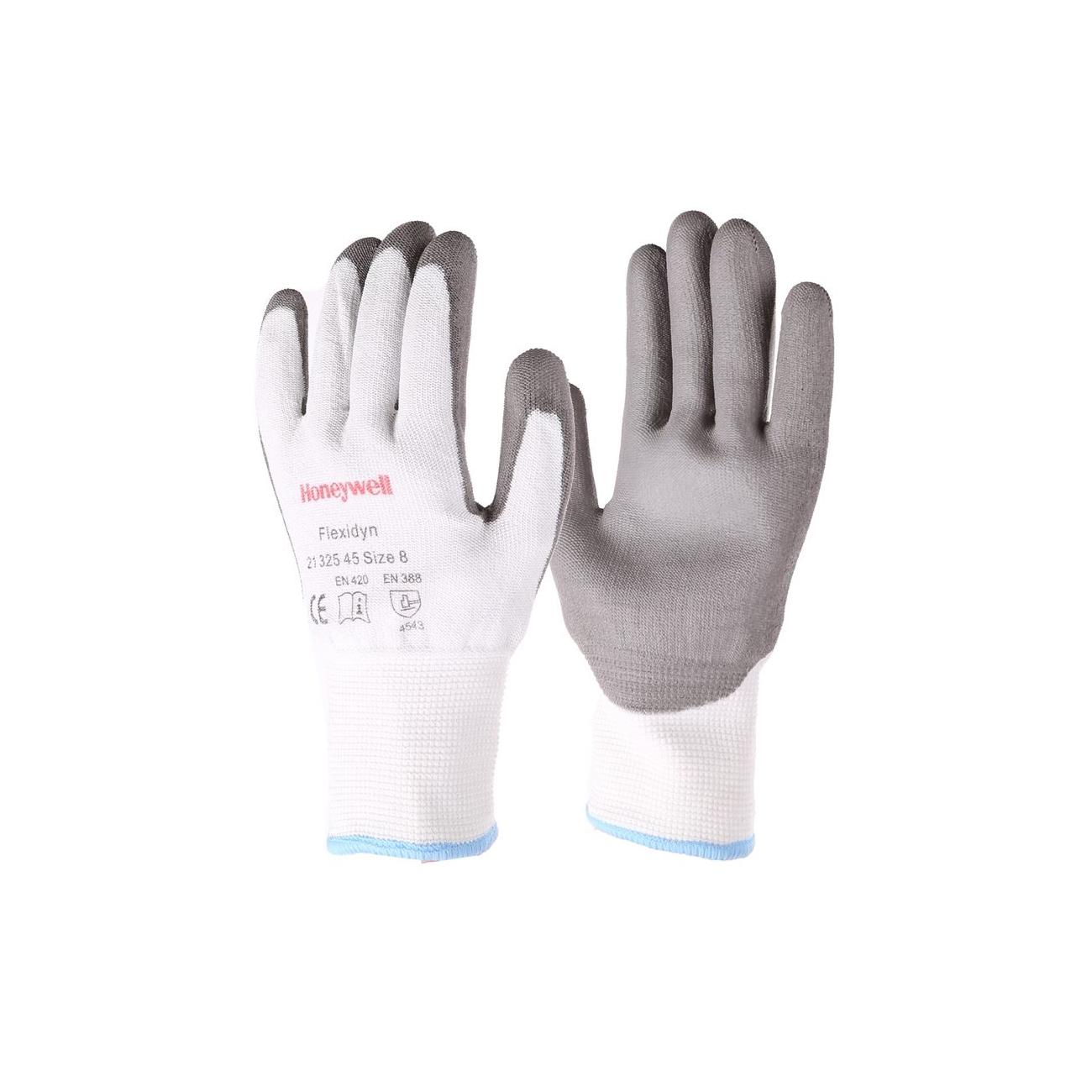Honeywell Flexidyn PU Handschuhe Mit Grauer Beschichtung (Größe 8)
