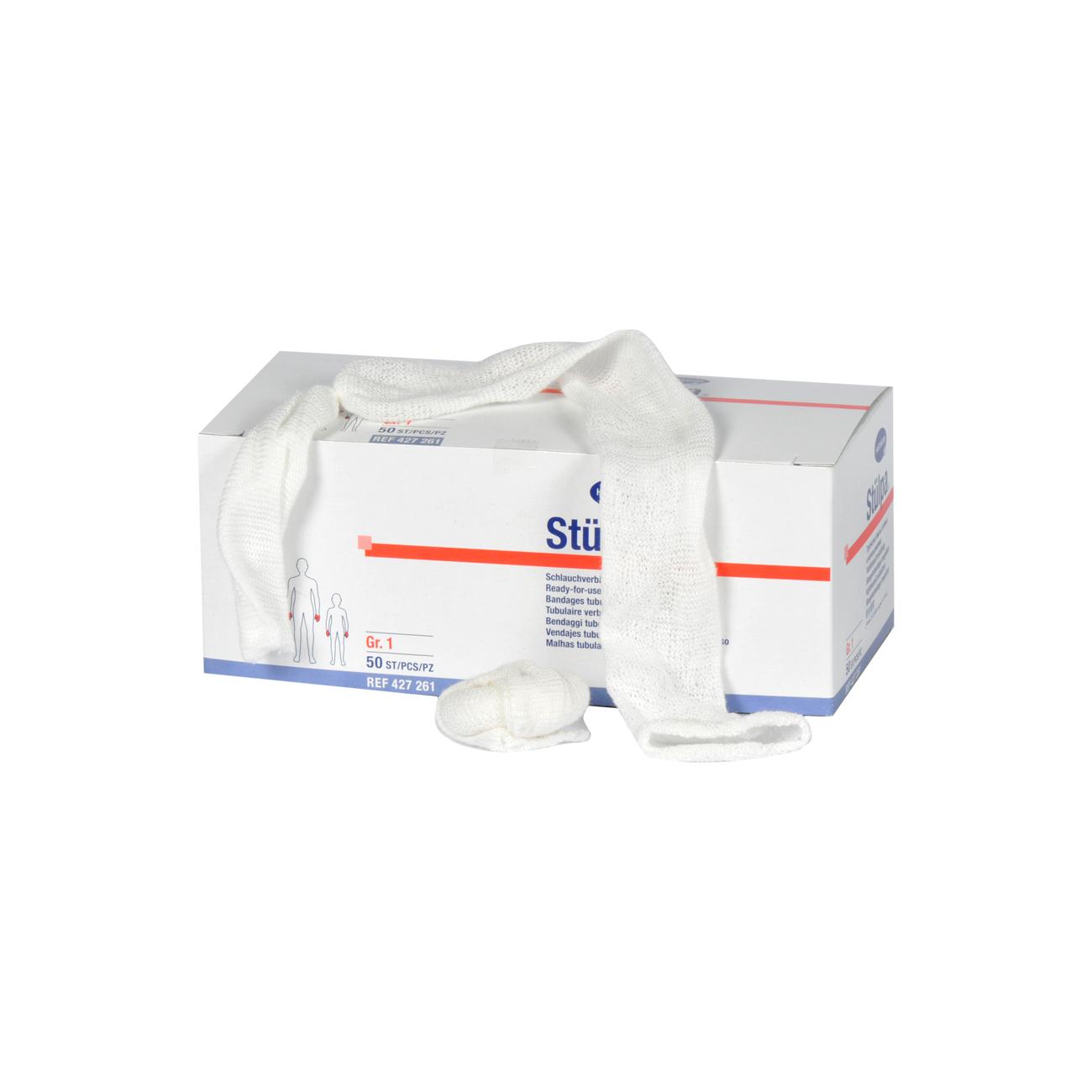 Stülpa Fertigverband Größe 1 (50 Stück)