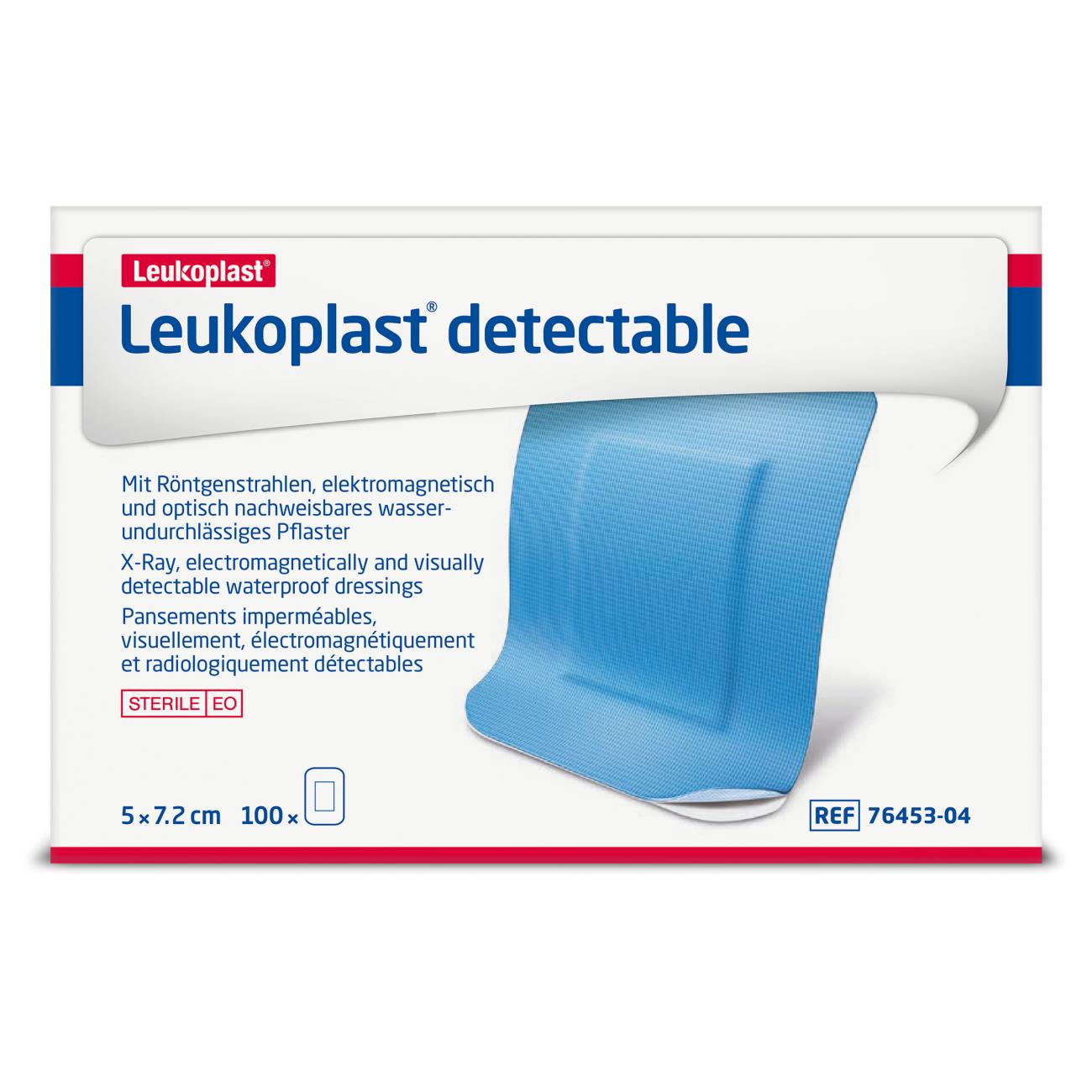 Leukoplast Pflaster Detektierbar 7,2 X 5 Cm