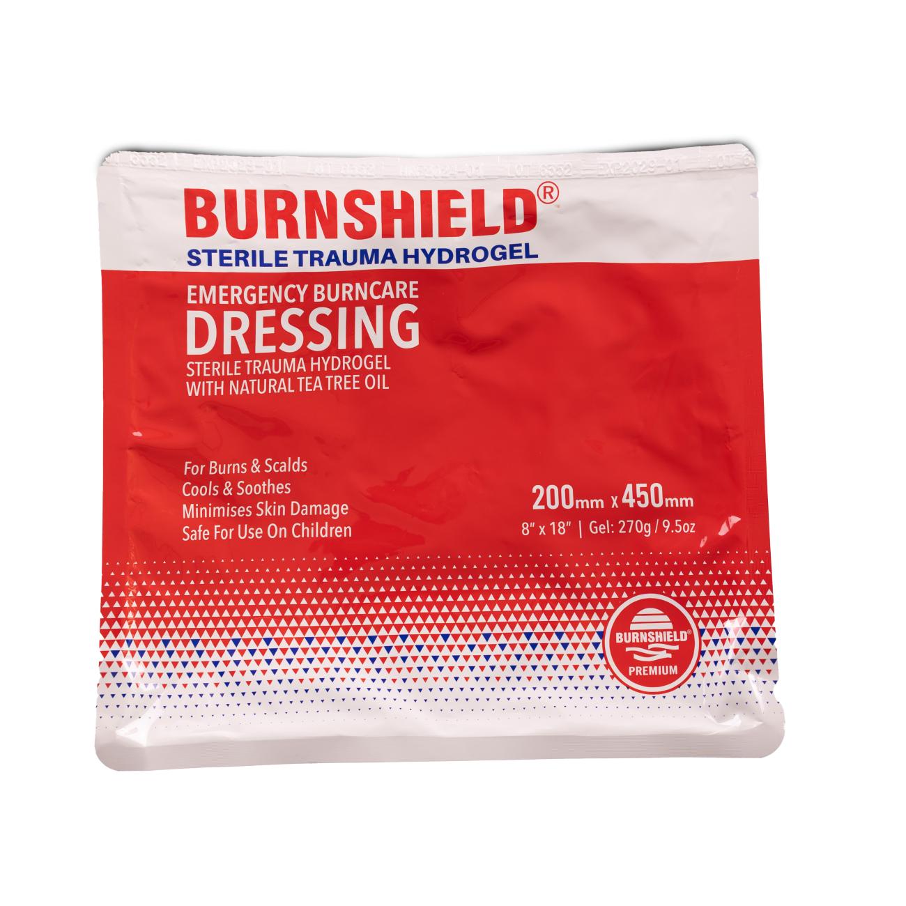 Burnshield Brandwundengel Kompresse 20 X 45 Cm