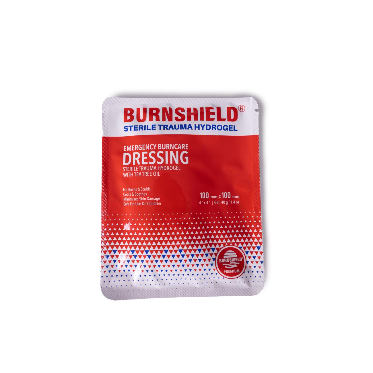 Burnshield Brandwundengel Kompresse 10 X 10 Cm