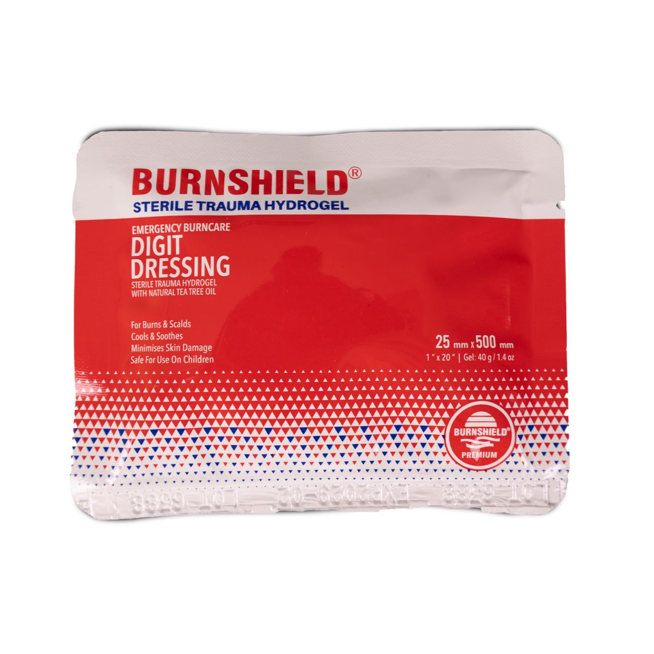 Burnshield Brandwundelgel Kompresse 25 Mm X 50 Cm