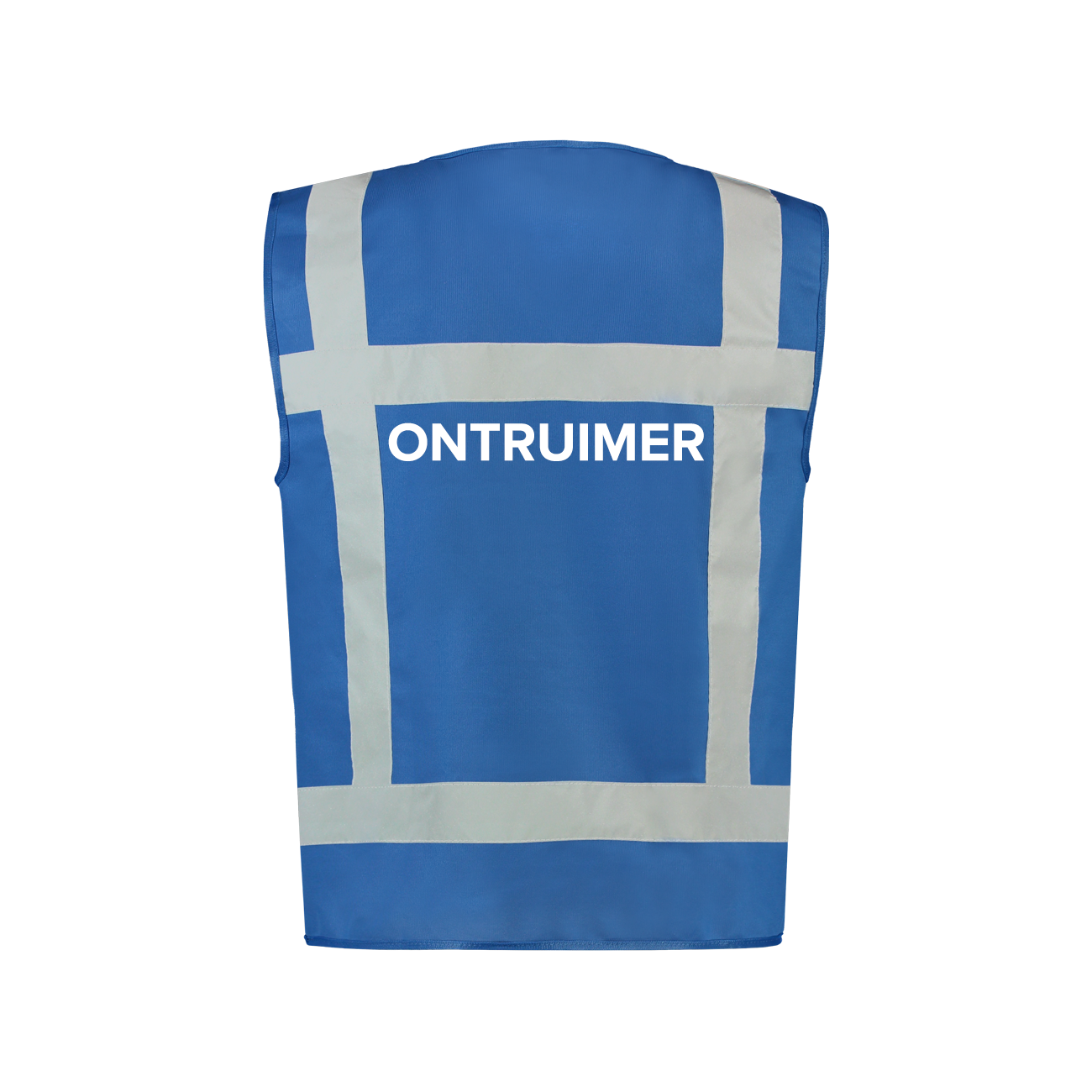 Weste RWS königsblau mit Aufdruck „Evakuierer“ Größe XL-XXL – Bild 2