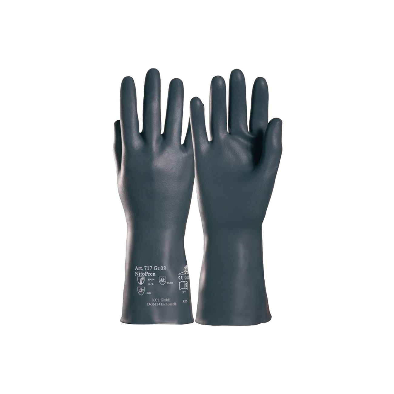 KCL Von Honeywell Handschuhe Nitopren 717, Stufe 6 (Größe 9)