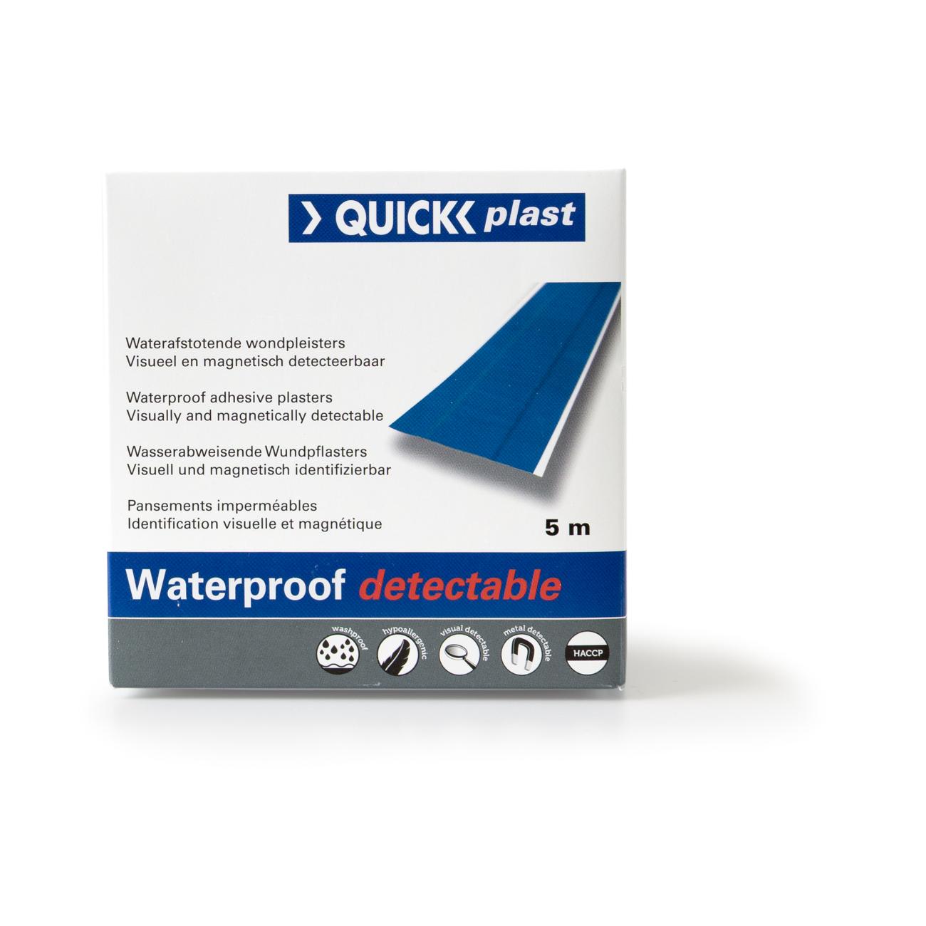 Quickplast Elastisch Detektierbar 5 M X 6 Cm