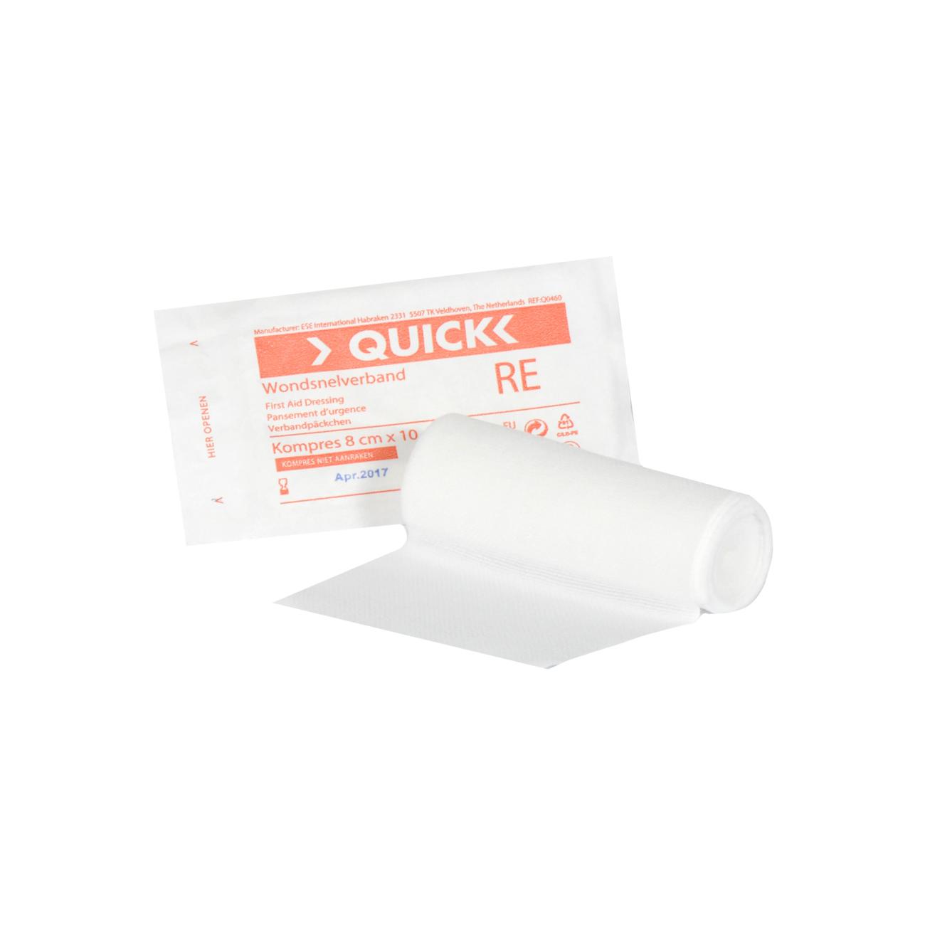 Quick Rollverband DIN 13151 – M (8 X 10 Cm)