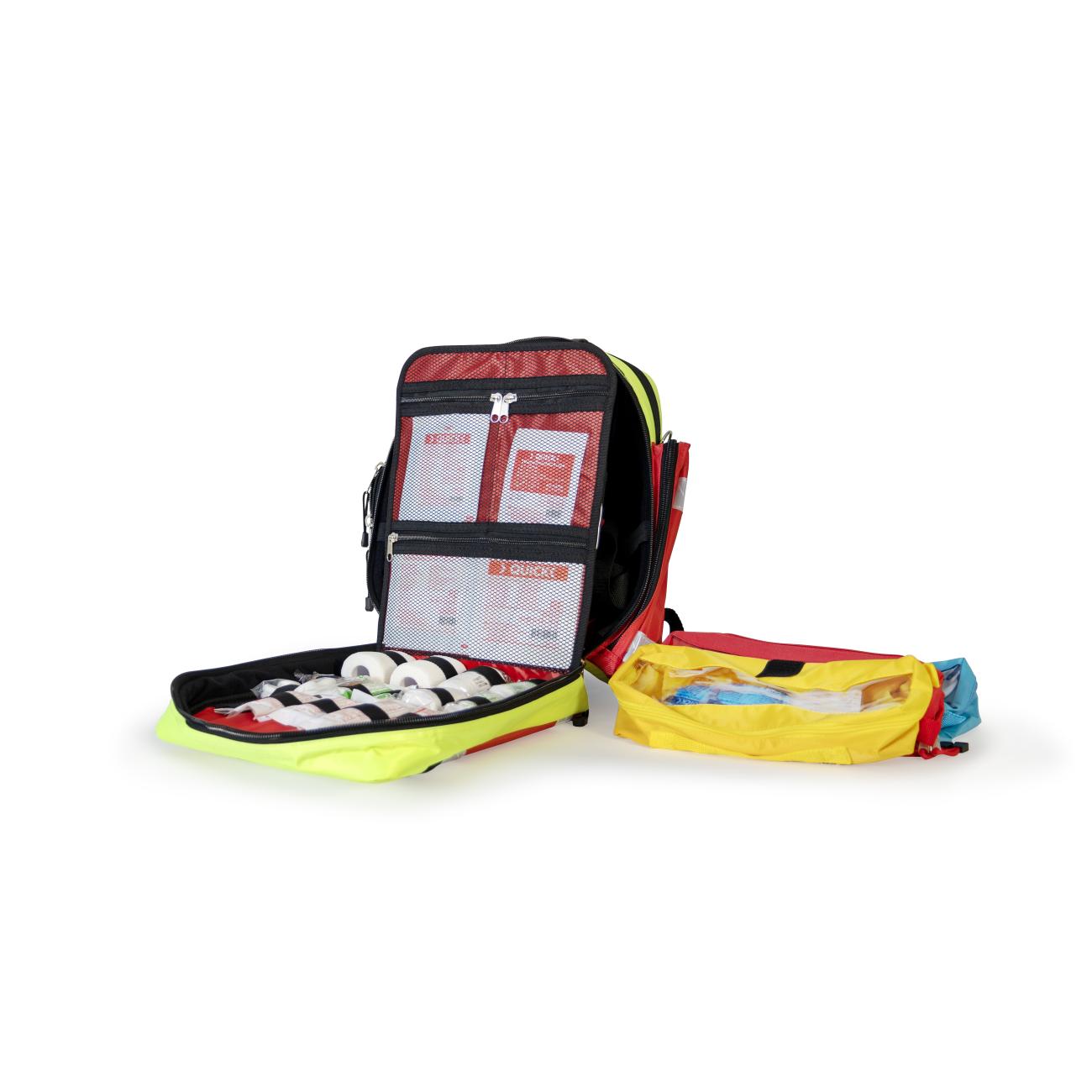 Quick Medizinischer Rettungs-Rucksack mit Oranje Kreuz Füllung – Bild 2