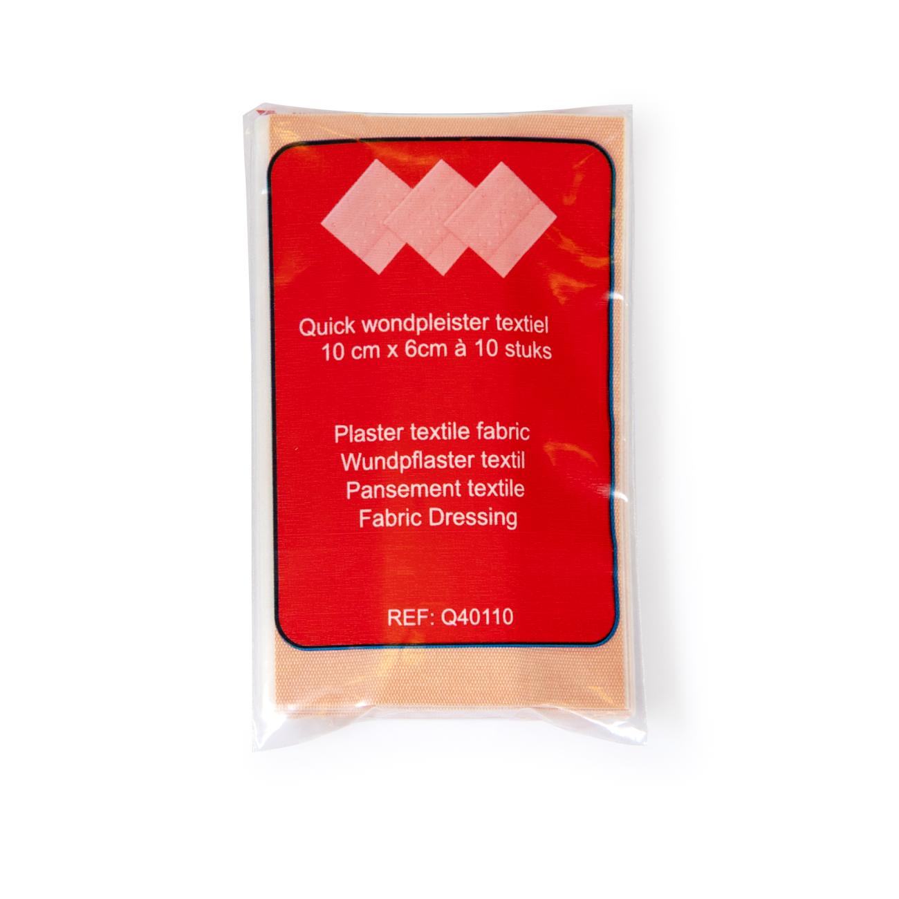 Quick Wundpflaster Textile 10 Cm X 6 M (10 Stück)